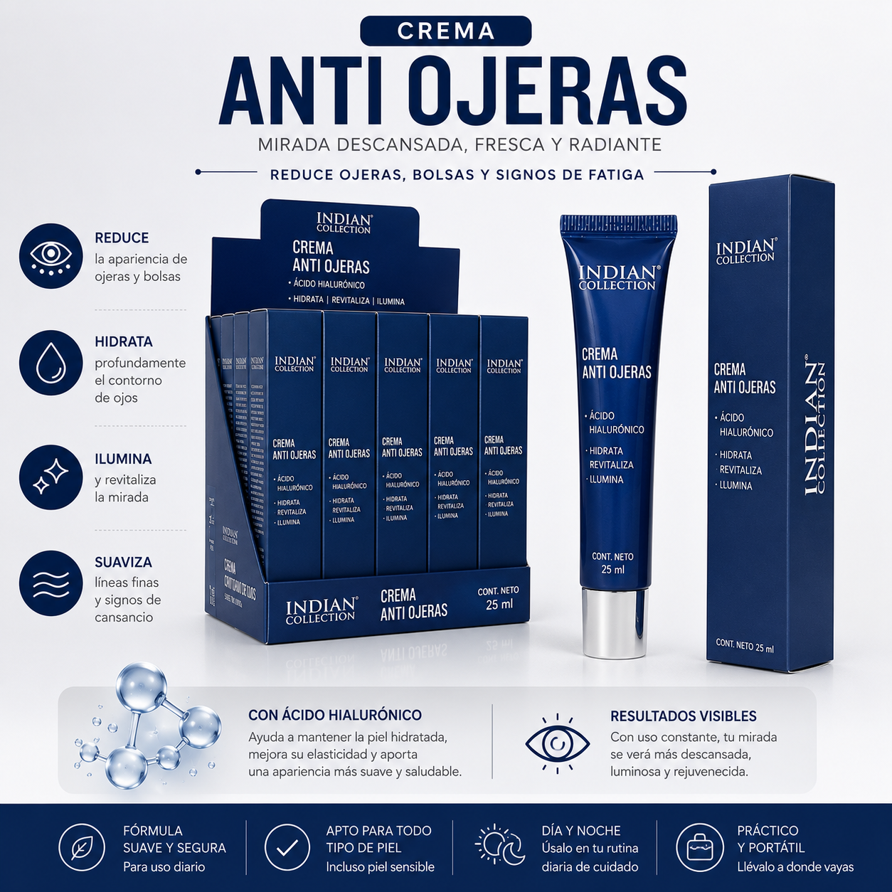 CREMA ANTIOJERAS INDIAN COLLECTION 25ML