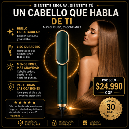 Cepillo Alisador Rizador Multifuncional
